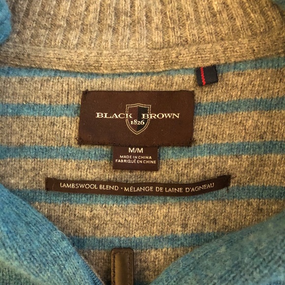Black Brown 1826 sweater - Picture 2 of 2